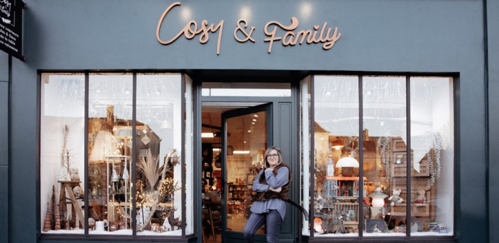 Devanture de Cosy & Family à Mortagne au Perche